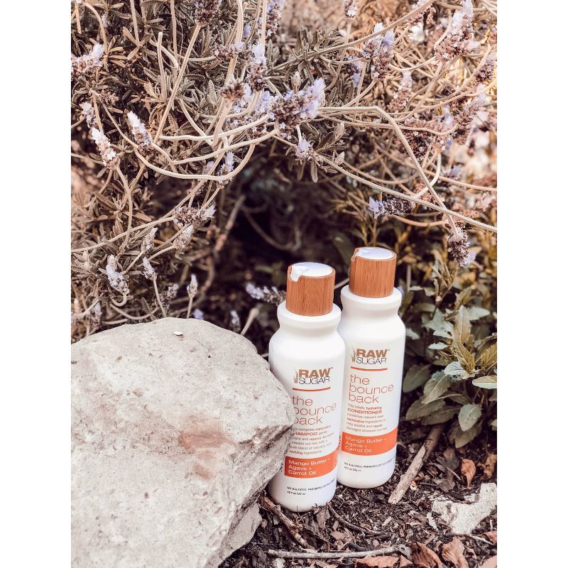 Raw Sugar Conditioner Mango Butter + Agave + Carrot Oil - 18 fl oz