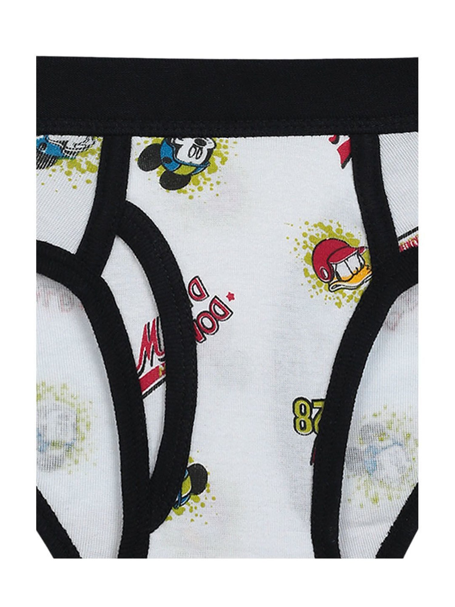 Bodycare Kids Multicolor Printed Briefs (Pack Of 3)