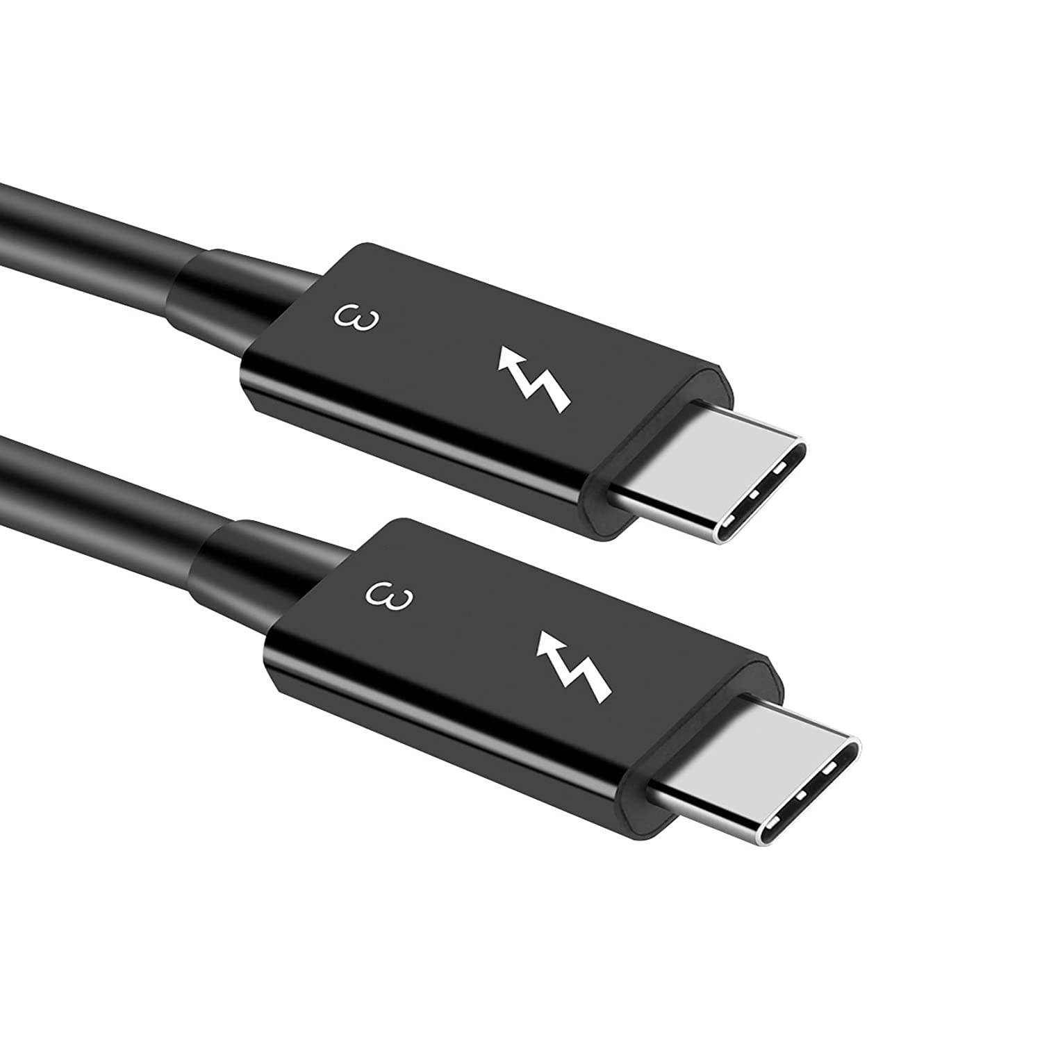 FVH Thunderbolt 2 Port Male to Male Video Data Cable for MacBook & SSD & Displays TB-004-WH