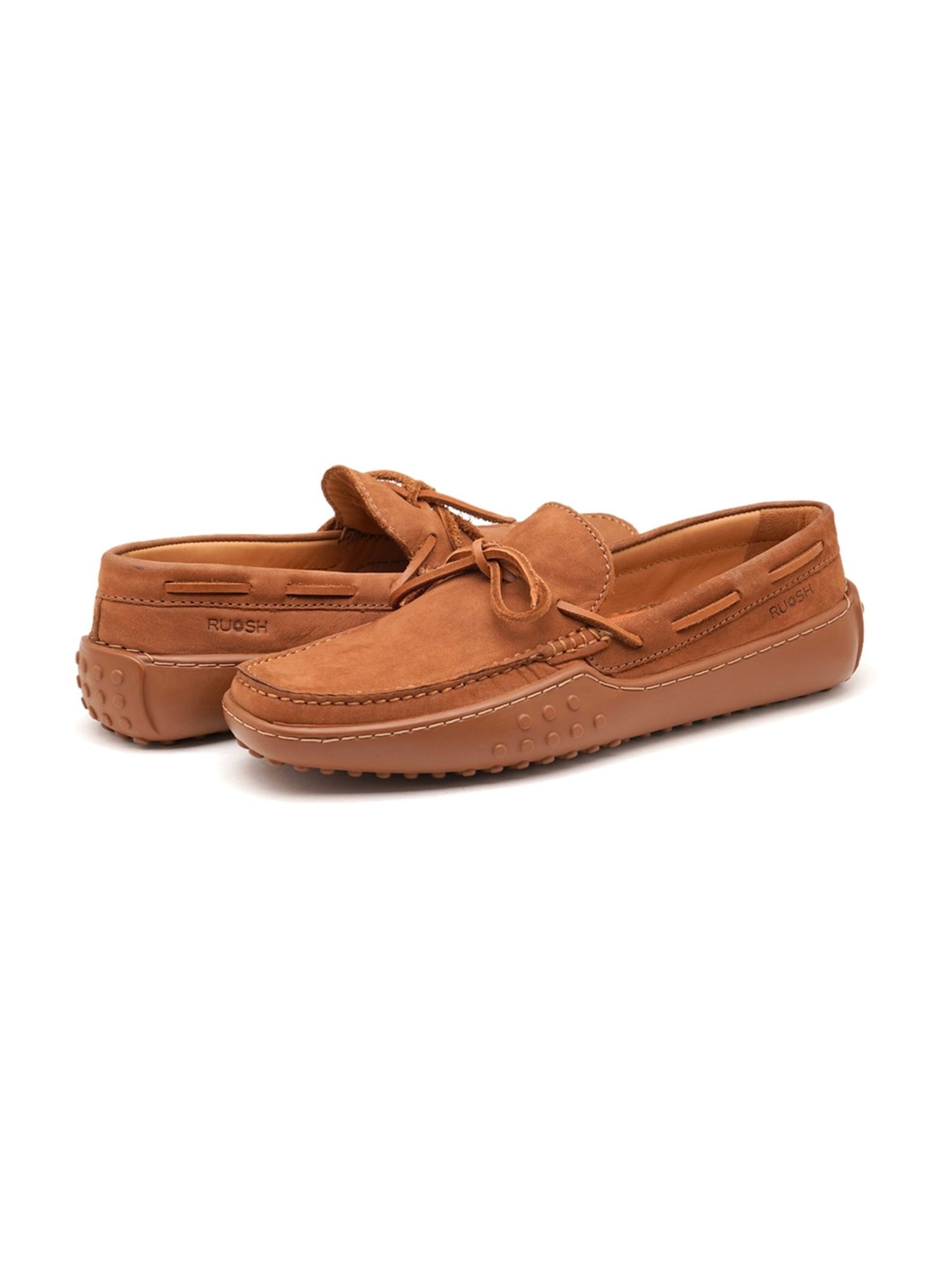 Ruosh Men's Camel Boat Shoes