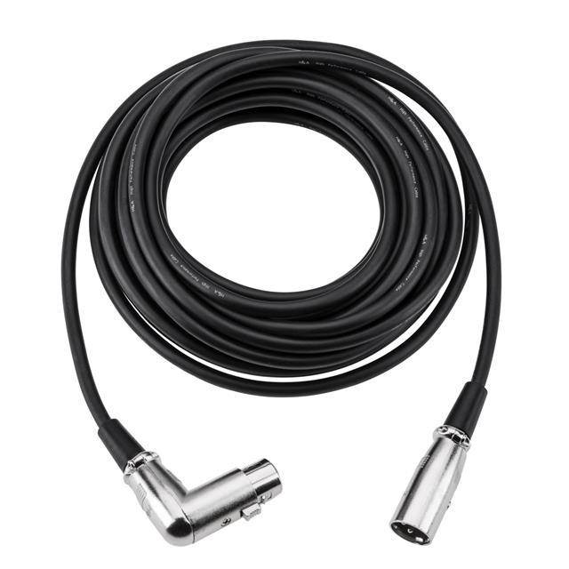 H&A Value Series XLR M to F Professional Microphone Cable - 25' RA #V-XMF-25-RA