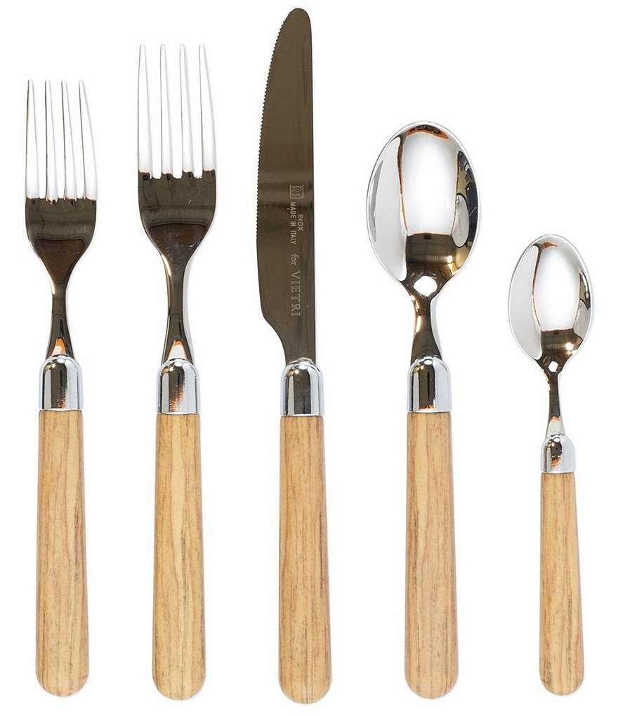 Lenox Sculpt Modern 65-Piece Stainless Steel Flatware Set