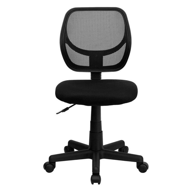 Low Back Task Chair Black - Riverstone Furniture Collection