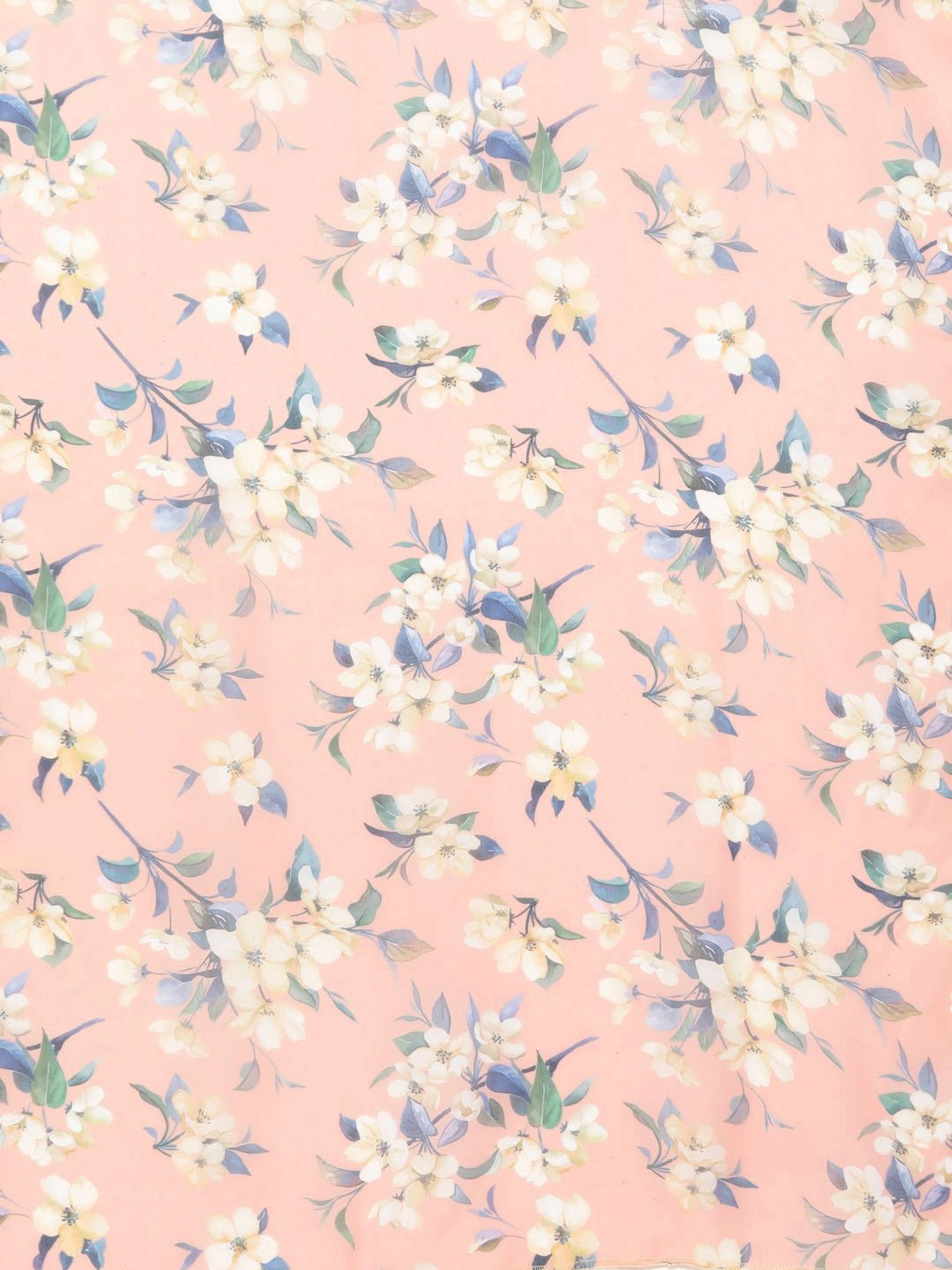 Jompers Peach Printed Lehenga Choli Set With Dupatta