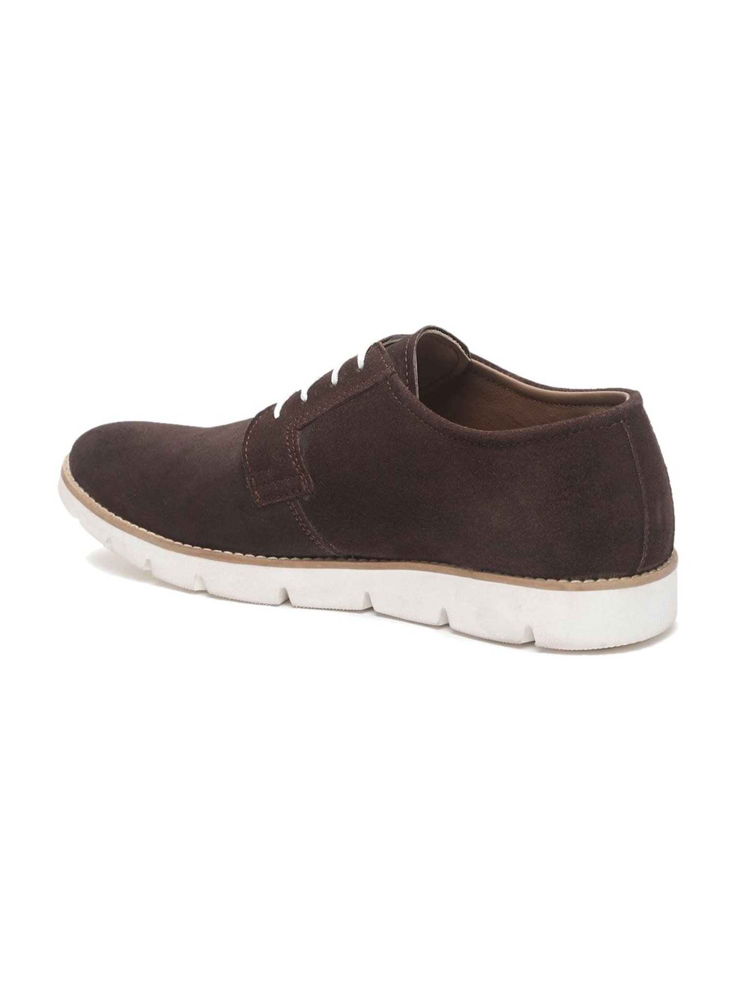 Teakwood Leathers Men's Brown Derby Shoes