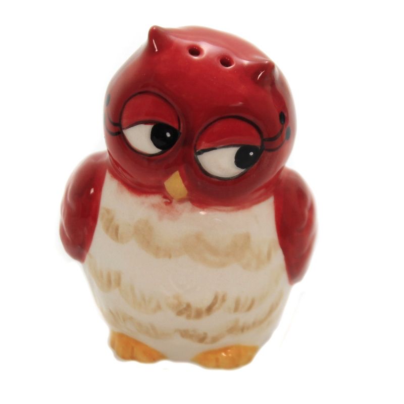 Tabletop 3.0" Owl Couple Salt & Pepper Set Shaker Cosmos Gifts Corp.  -  Salt And Pepper Shaker Sets