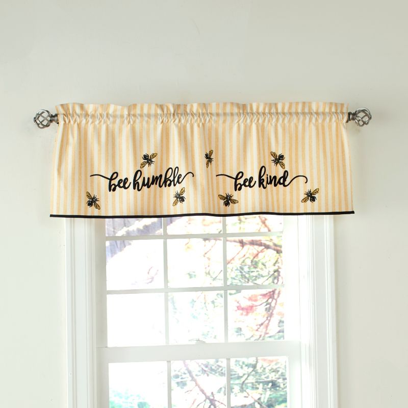 Heritage Lace 53" Halloween Phantom Drape Window Swag Valance - Black