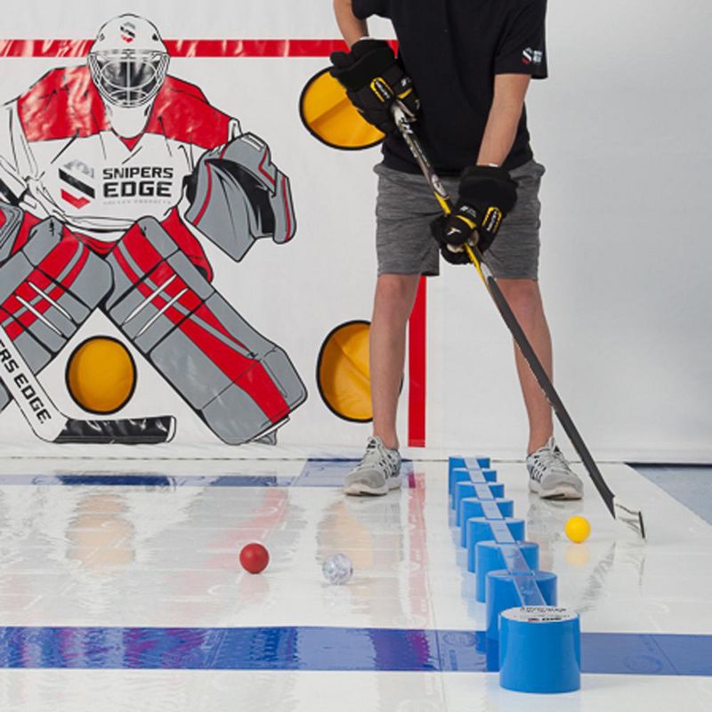 Franklin Sports NHL 1040 Power Fusion Junior Street Hockey Stick Left Shot - Black (56")