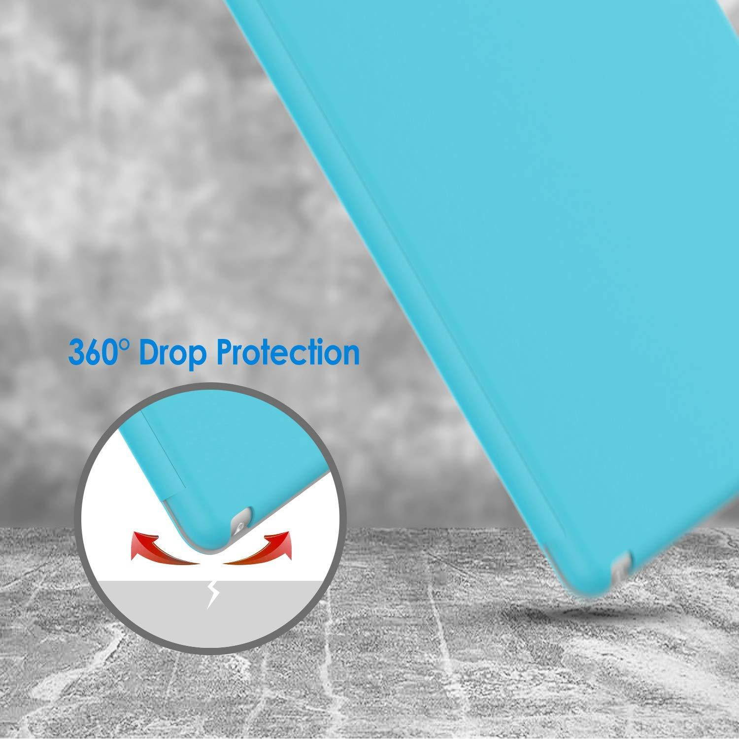 JETech Case for Apple iPad Air 1st Edition (NOT for iPad Air 2), Smart Cover with Auto Wake/Sleep, Blue