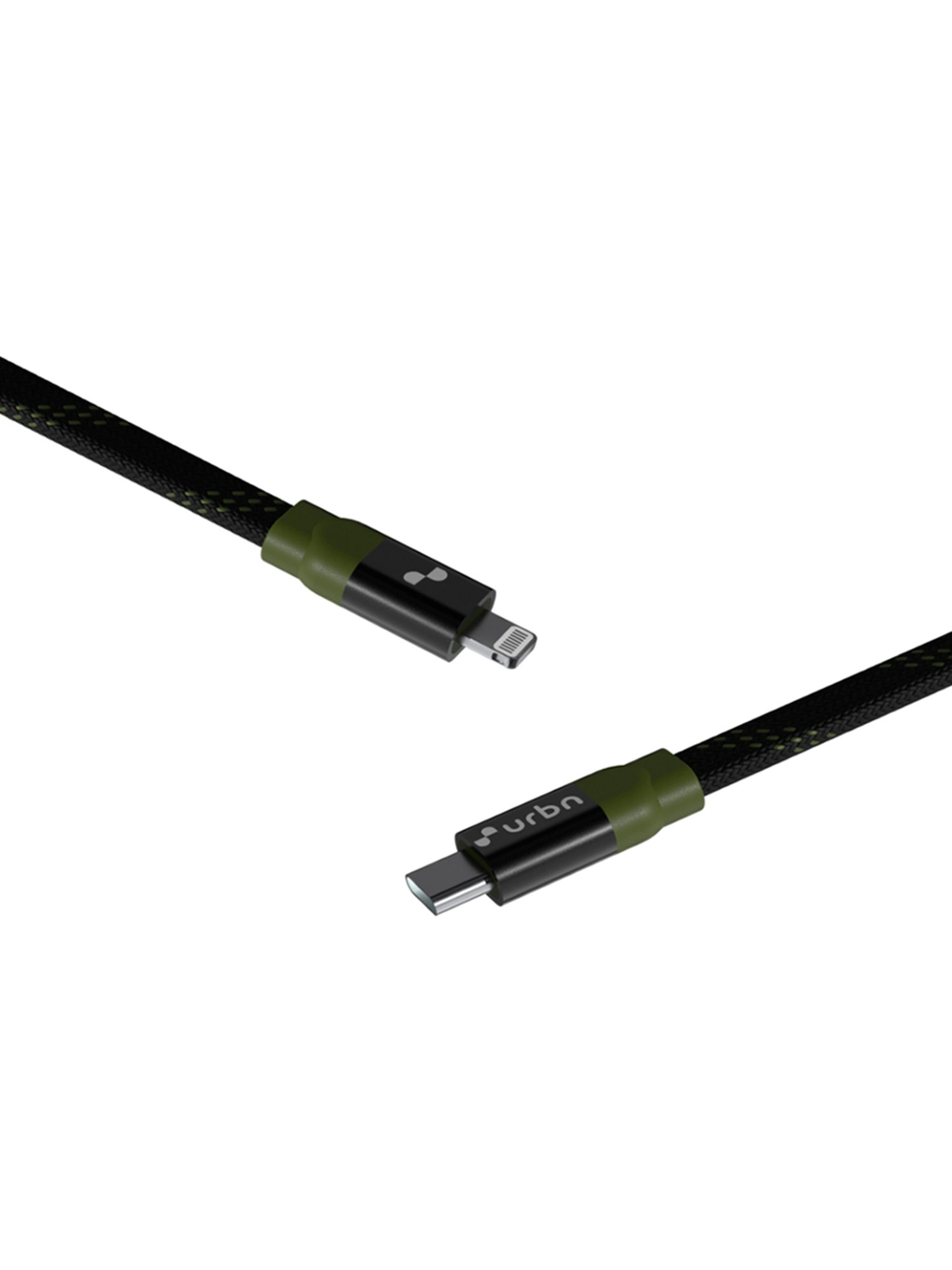 URBN 30W Apple MFi Certified Super Fast Lightning Cable, Type C to Lightning 4 Feet (Camo)