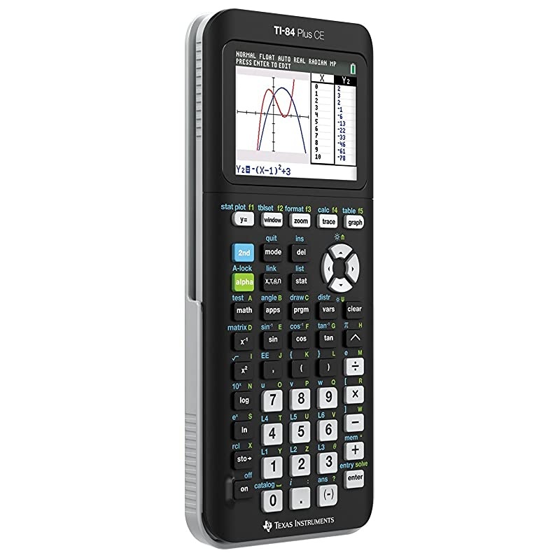 TI84 Plus CE Graphing Calculator Black