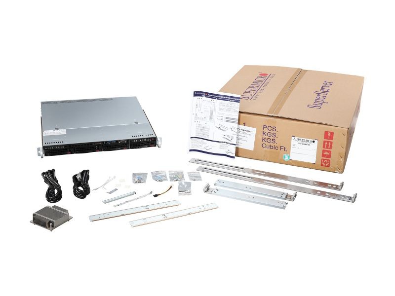 SUPERMICRO SYS-5019S-MR 1U Rackmount Server Barebone