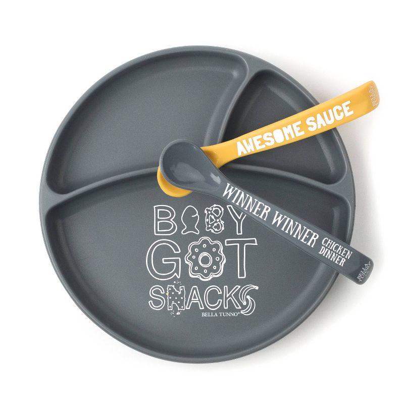 Bumkins Disney Mickey Mouse First Feeding Set - Blue