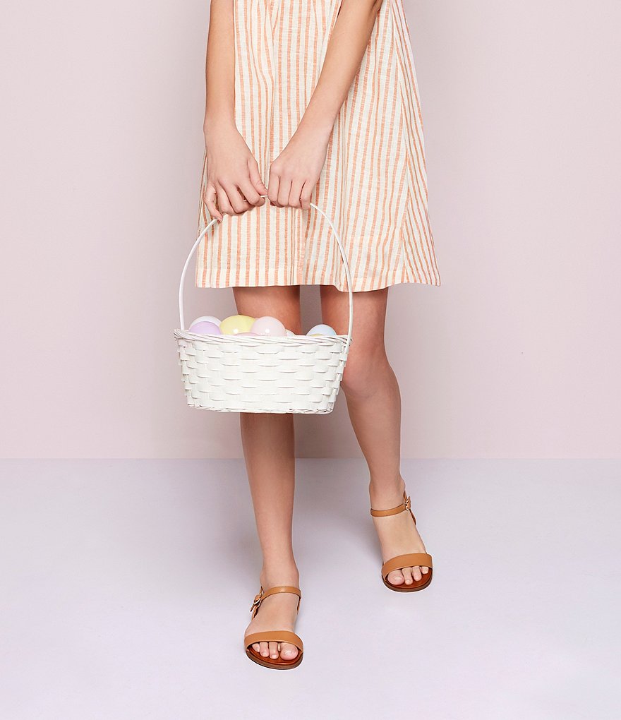 Copper Key Girls' Clevver Leather Two-Piece Flat Sandals (Youth)