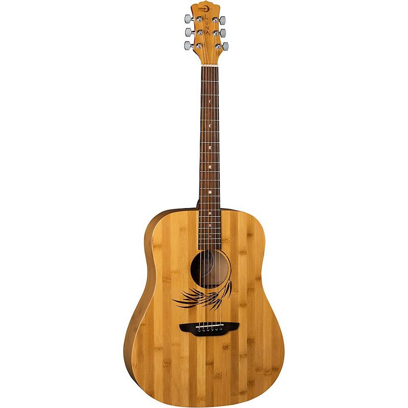 Luna Guitars Woodland Bamboo Dreadnought Acoustic Guitar Bamboo