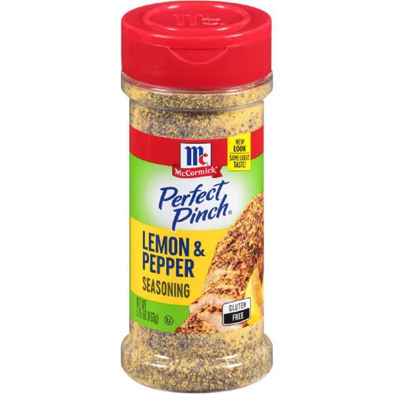 McCormick Perfect Pinch Gluten Free Lemon & Pepper Seasoning - 5.75oz