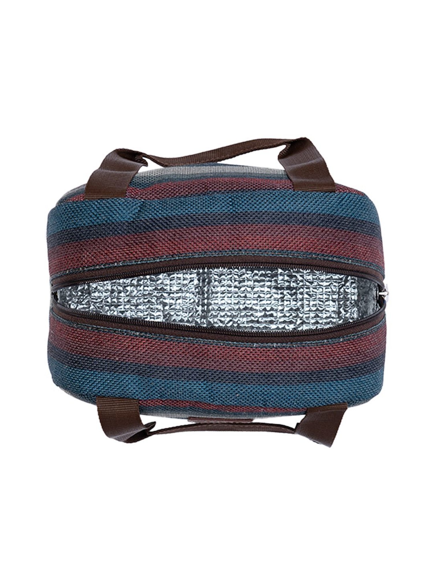 ZOUK Multicolor Striped Lunch Bag
