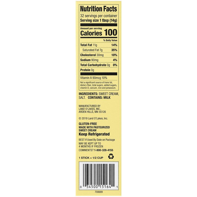 Land O Lakes Spreadable Butter with Olive Oil & Sea Salt - 7oz