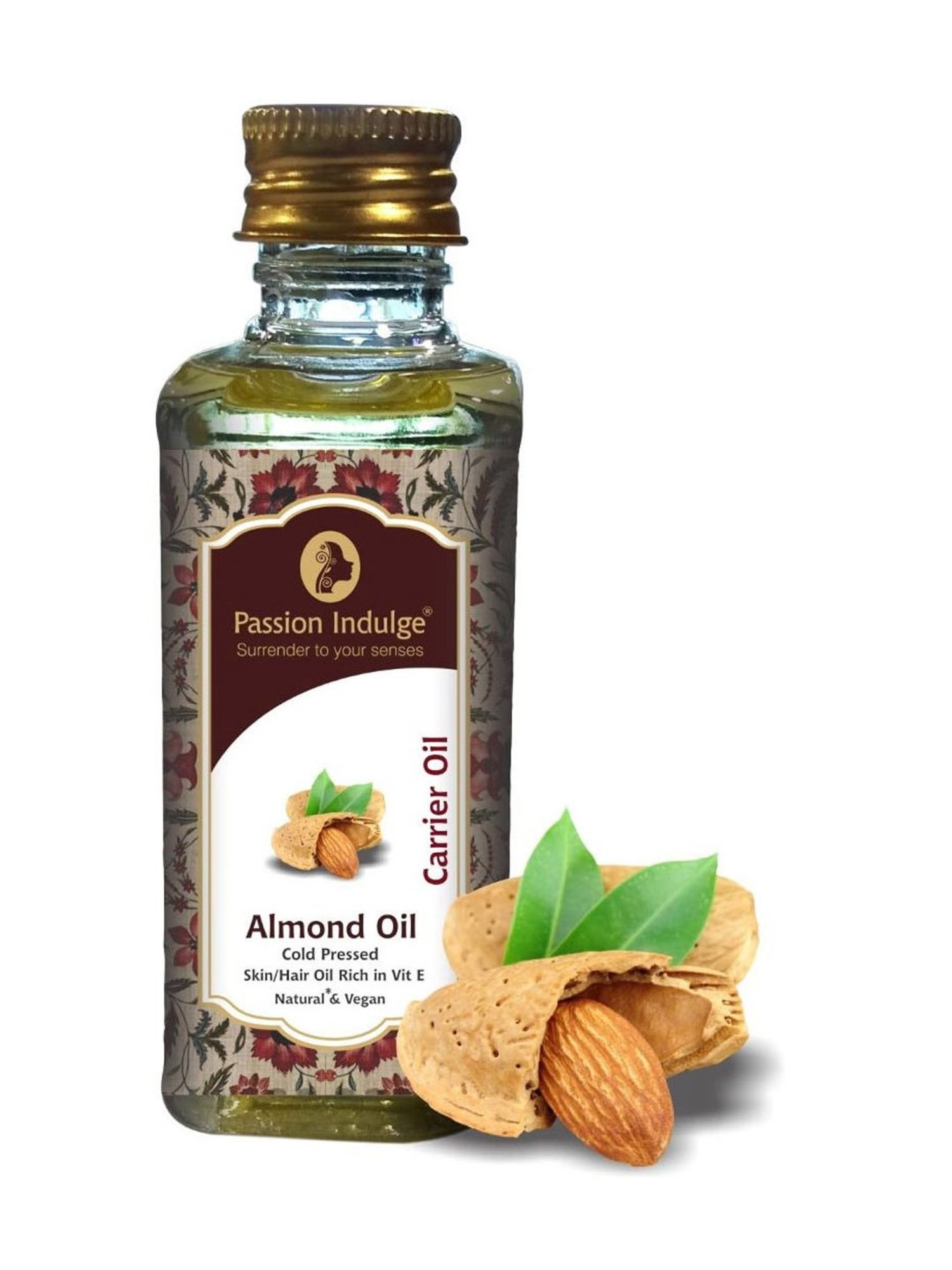 Passion Indulge Natural Almond Carrier Oil - 60 ml
