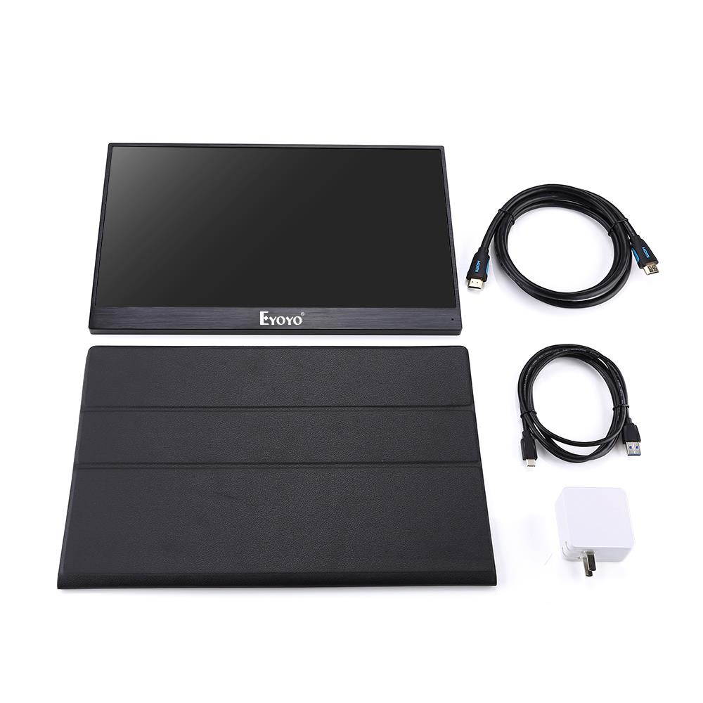 15.6 Inch 4K Portable Game Monitor for PS4 PS4 PRO Xbox NS HD 3840 2160 IPS Type C Screen with HDR Speaker