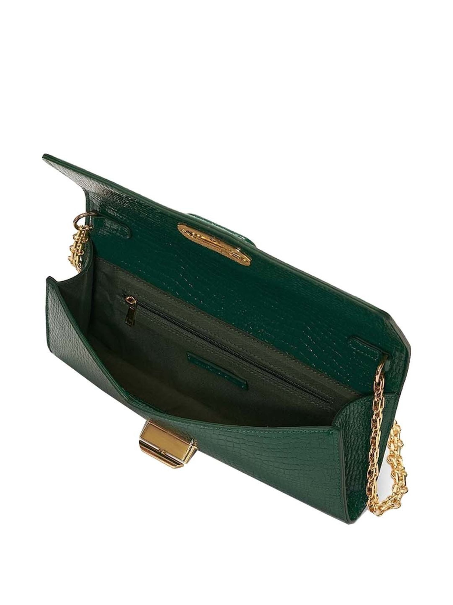 Estee & Lilly Turn Key Closure Clutch - Black