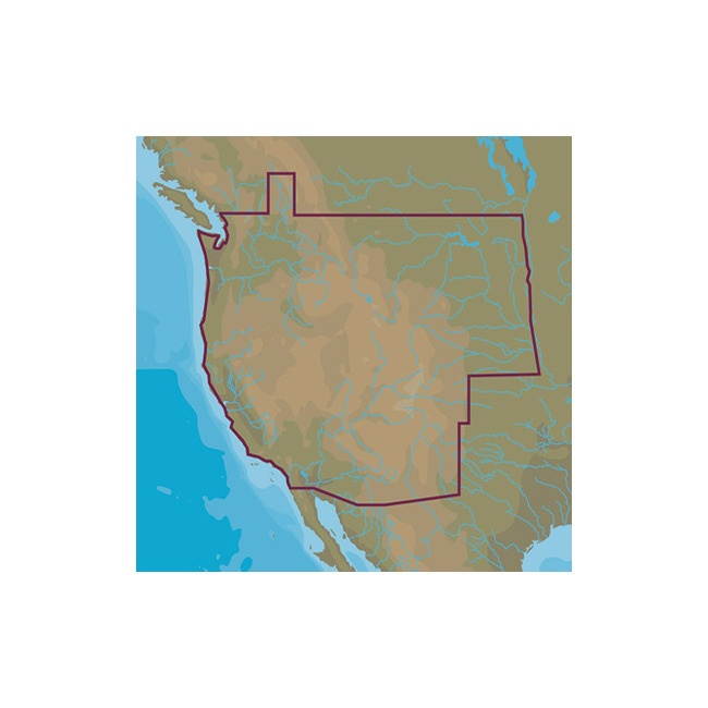 C-MAP M-NA-D071 4D MICROSD US LAKES WEST