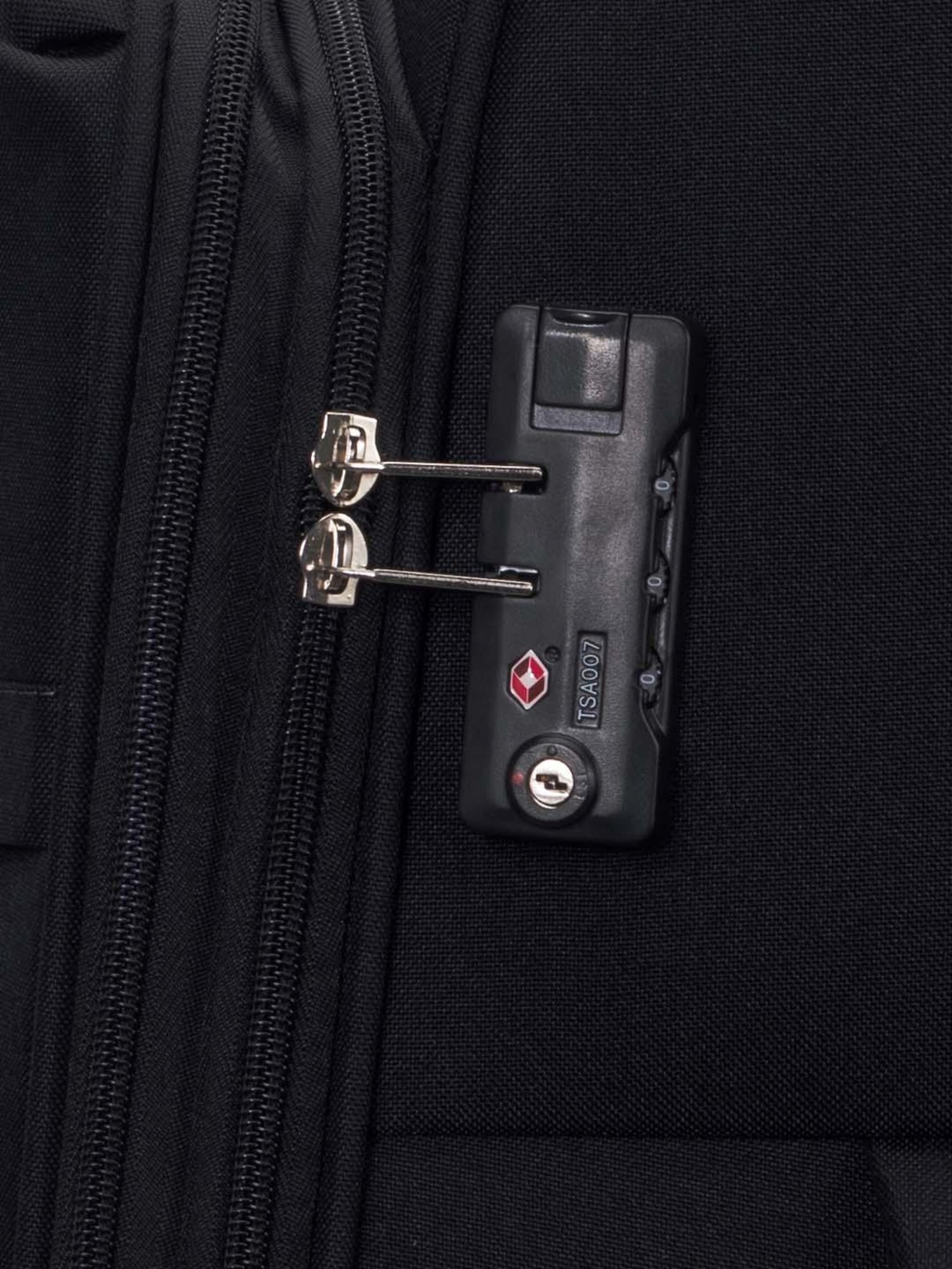 Carriall Black & Beige 4 Wheel Large Soft Cabin Trolley Set of 2 - 79 cm