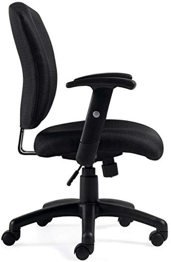 Ergonomic Comfortable Work Chair with Armrests (G11850B) Task Chair for Office, Home, Computer Desk, Workstation, Conference Room Ergonomic with Lumbar Support