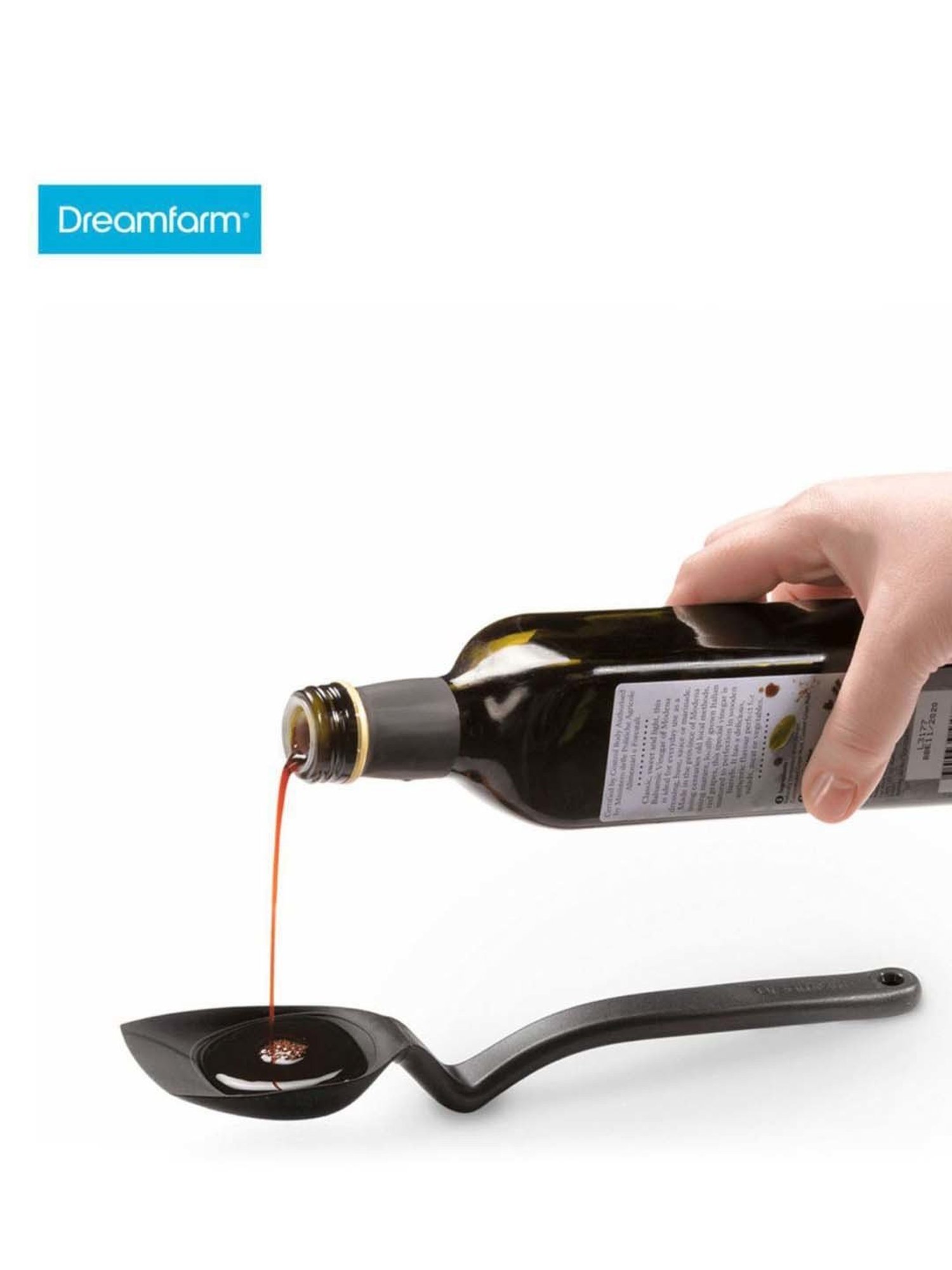 Bergner Black Nylon Soup Ladle - Set of 1