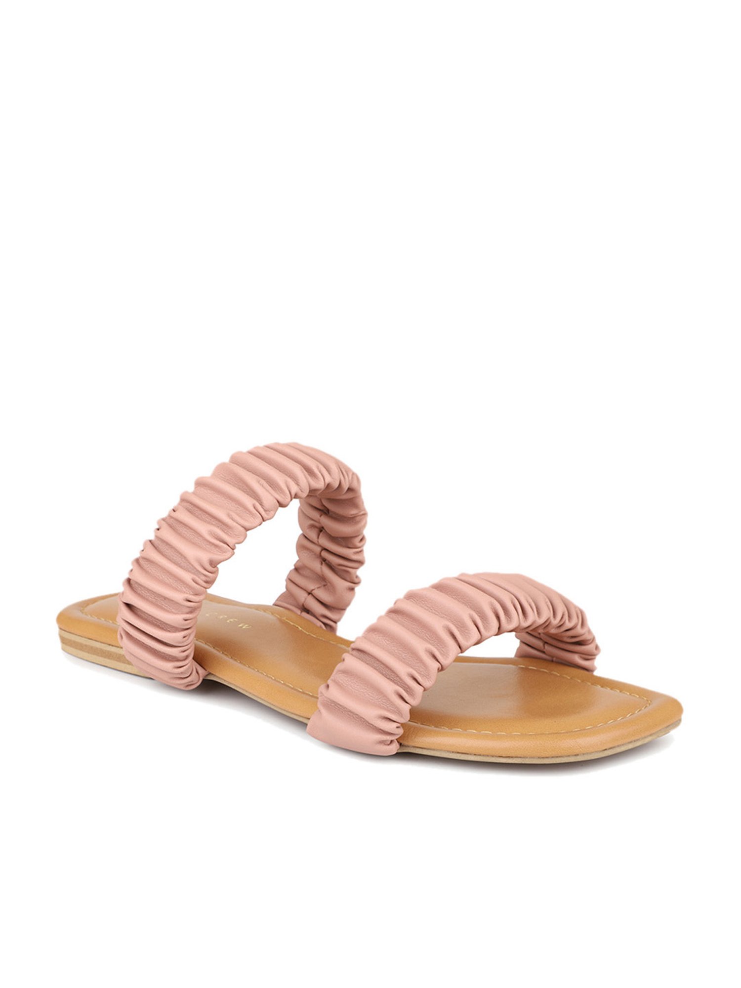 Design Crew Women's Pink Casual Sandals