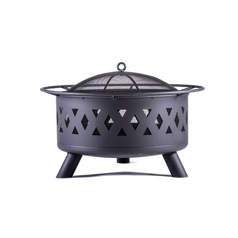 Heavy Duty Wood Burning Fire Pit 28" - Legacy Heating