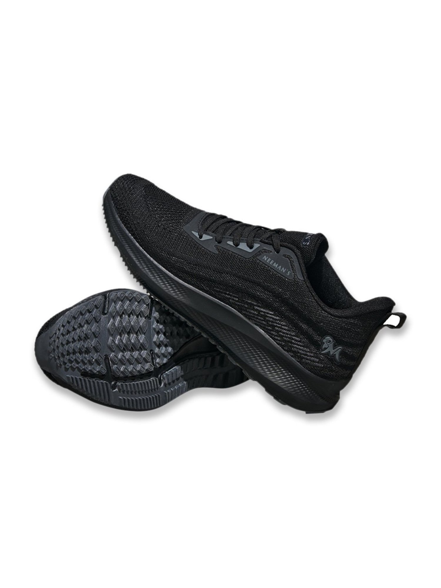 Neemans Men's Dashing Black Training Shoes