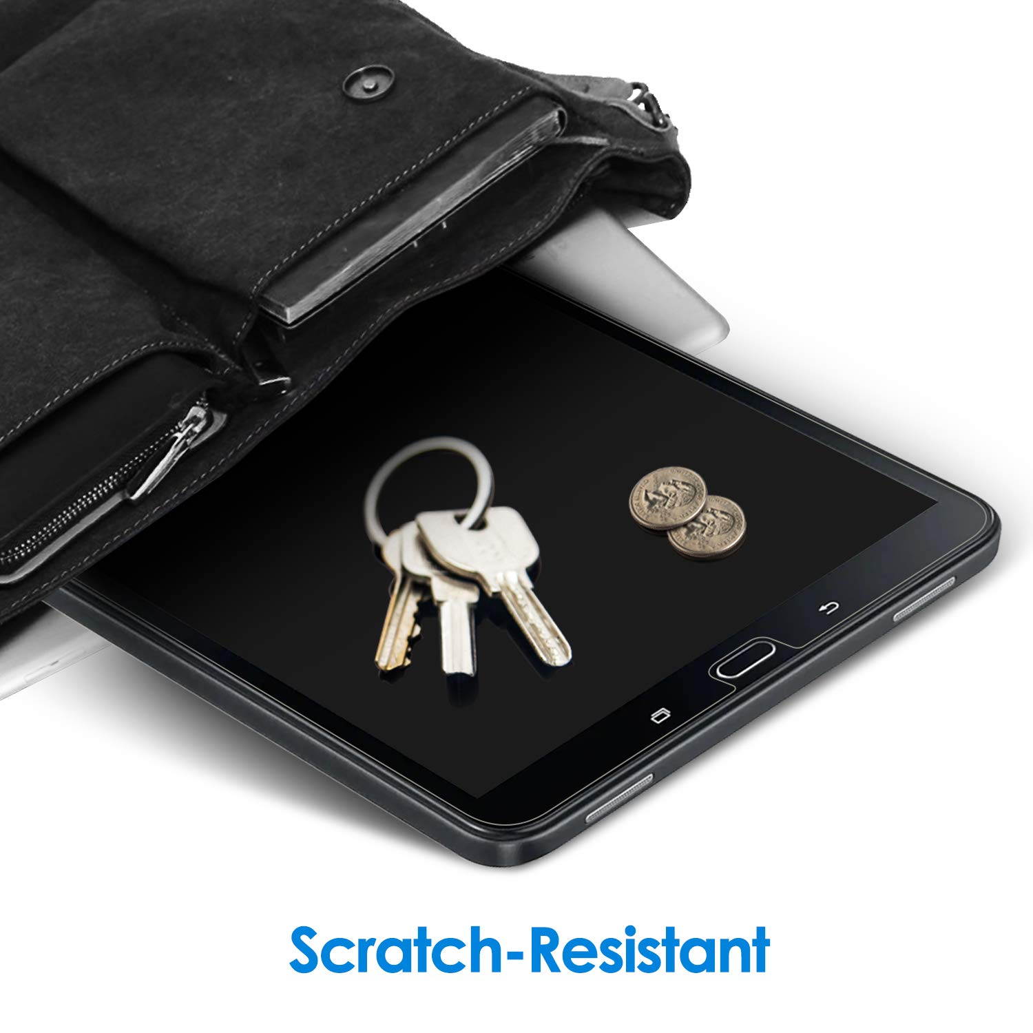 JETech Screen Protector for Galaxy Tab A 10.1 2016 (SM-T580/T585, NOT for 2019 Model), Tempered Glass Film