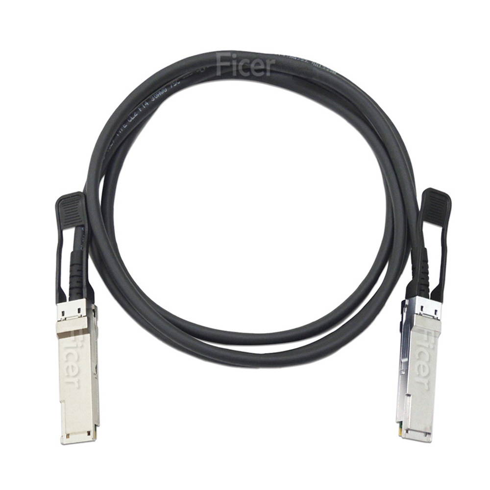 Taiwan 40G QSFP+ DAC 1M Optic Fiber Cable for Telecom