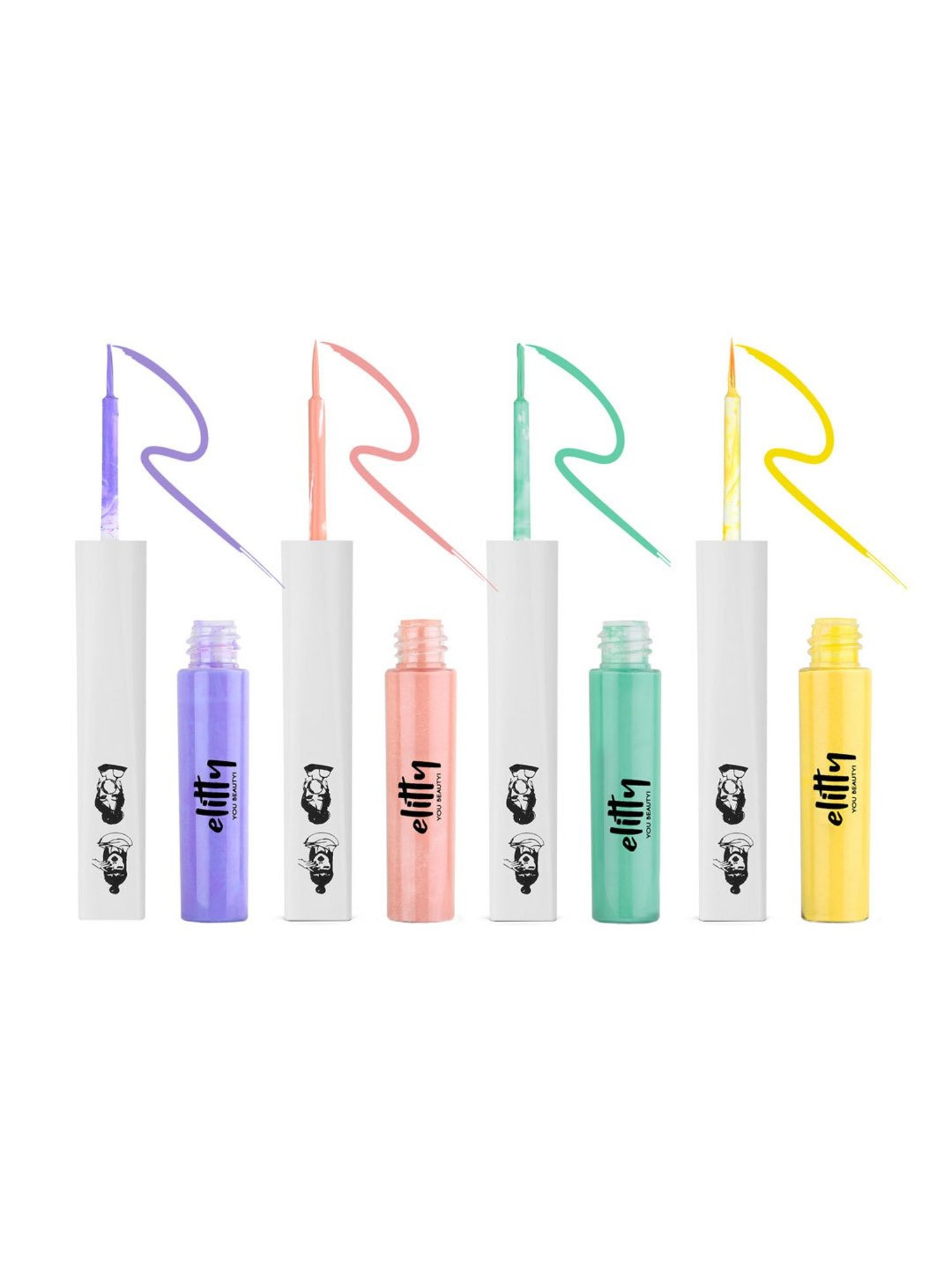 Elitty Eye Gotta Feeling G.O.A.T Eyeliner Combo - Pack of 4