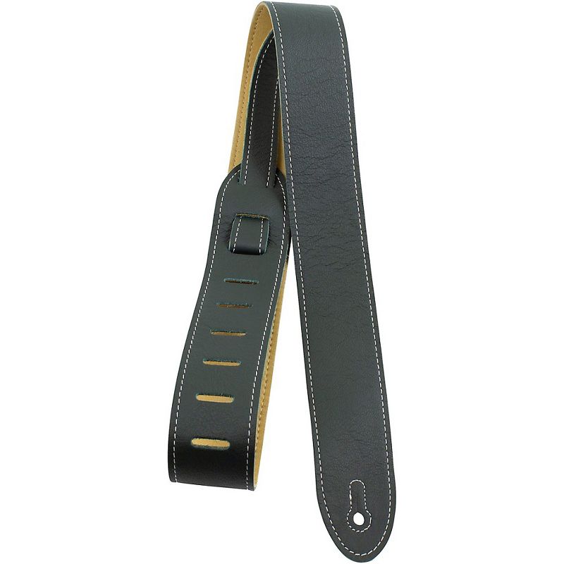 Perri's Leather Guitar Strap Forest Green 2 in.