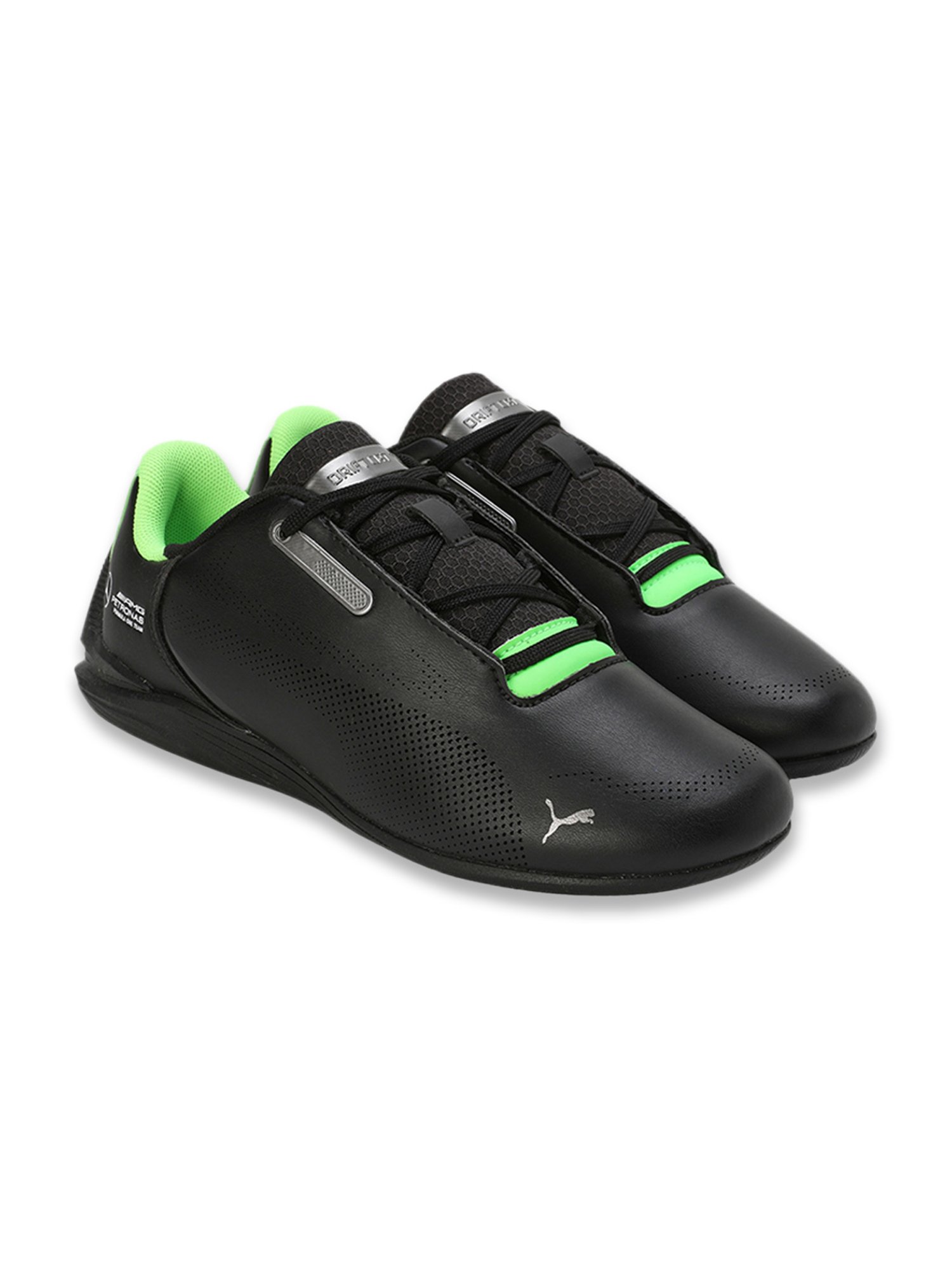 Puma Kids Mercedes-AMG Petronas F1 Drift Cat Decima 2.0 Black Sneakers