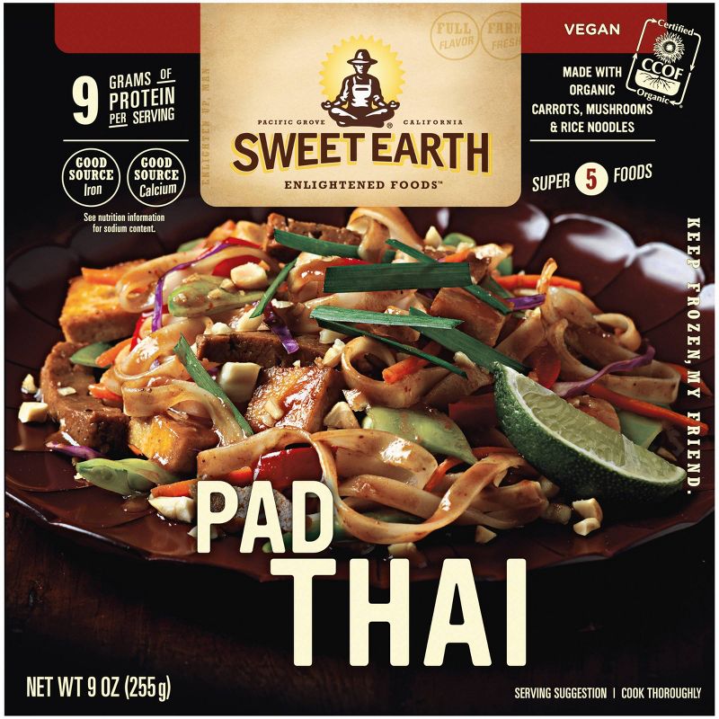Sweet Earth Frozen Pad Thai - 9oz