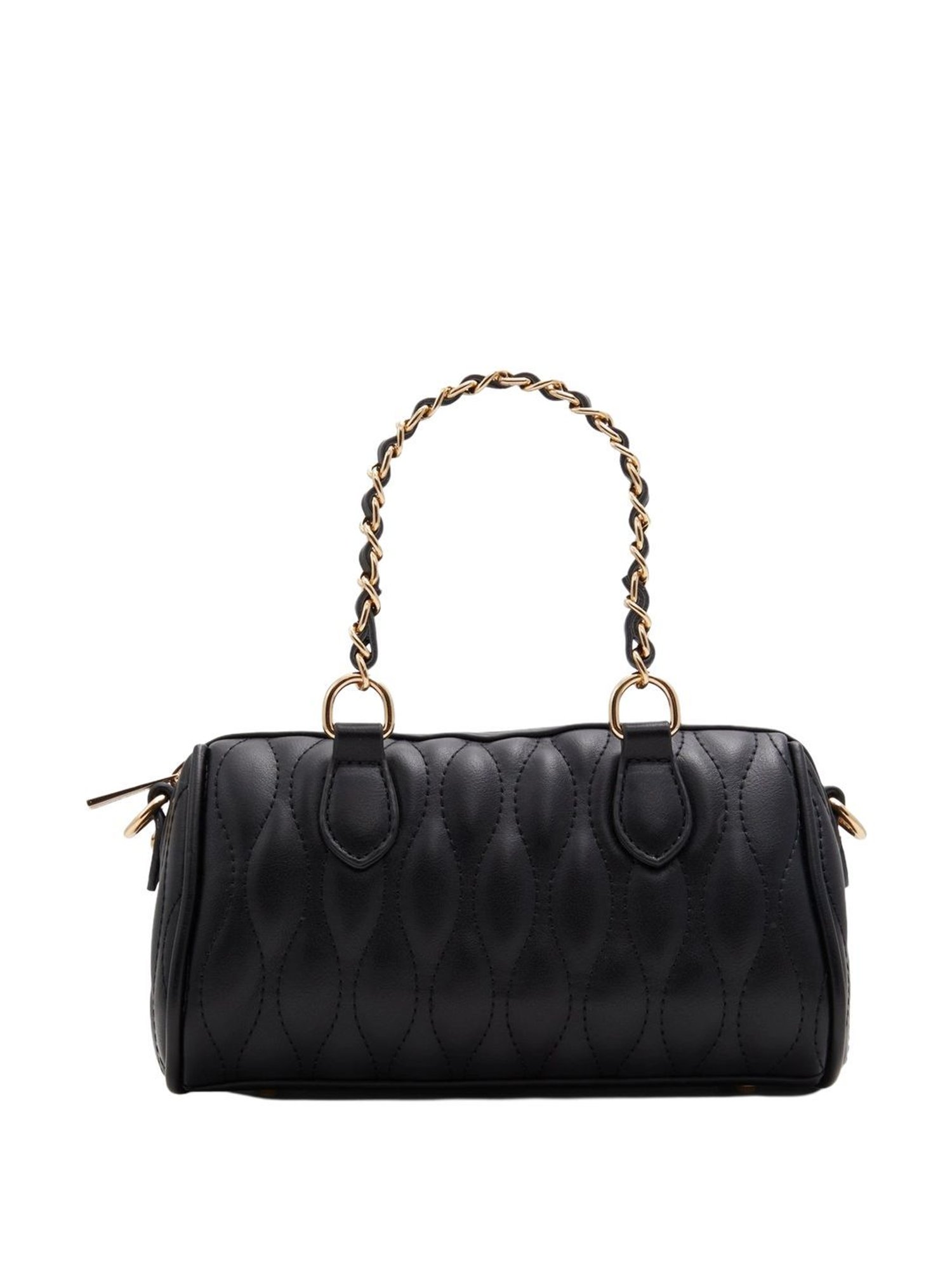 Call It Spring Black Textured Small Handbag
