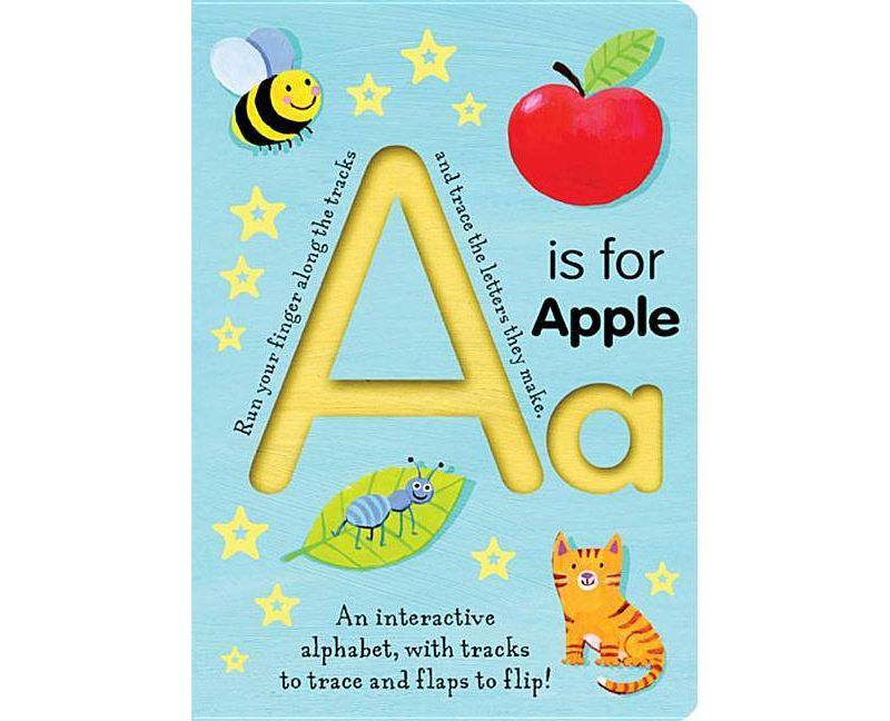 A is for Apple - by Georgie Birkett (Board Book)
