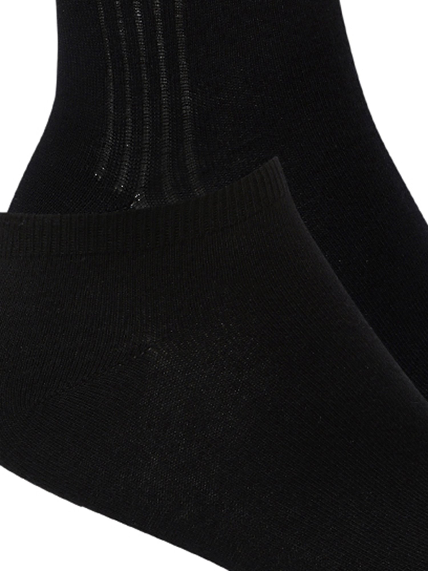 Smarty Pants Black Cotton Socks (Pack Of 2)