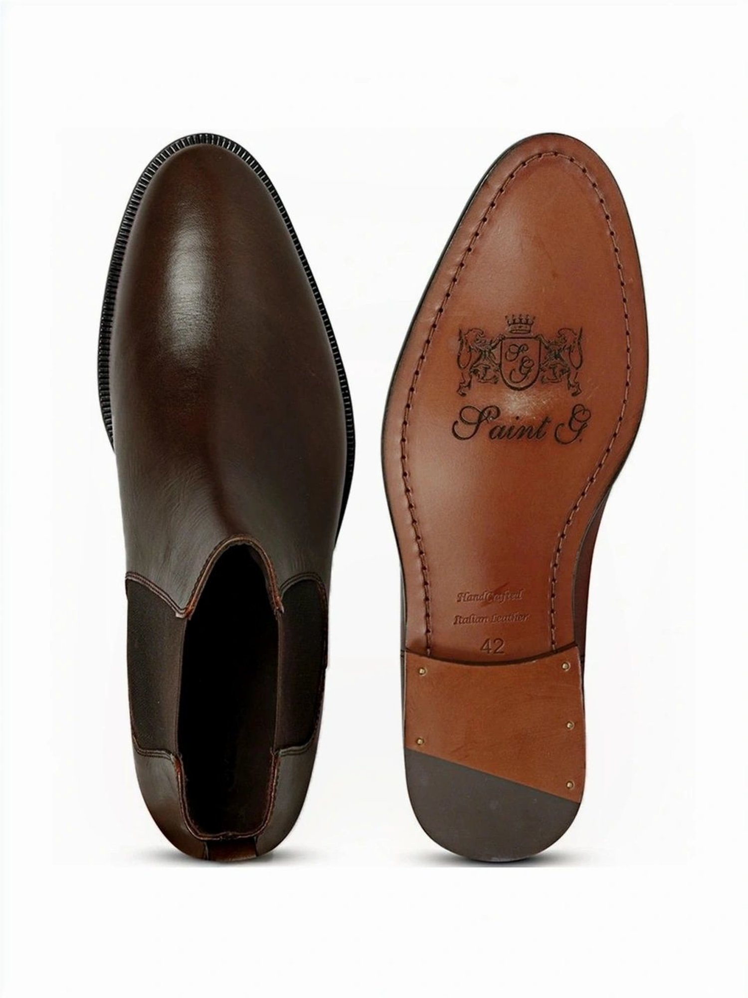 Saint G Men's Arlo Brown Chelsea Boots