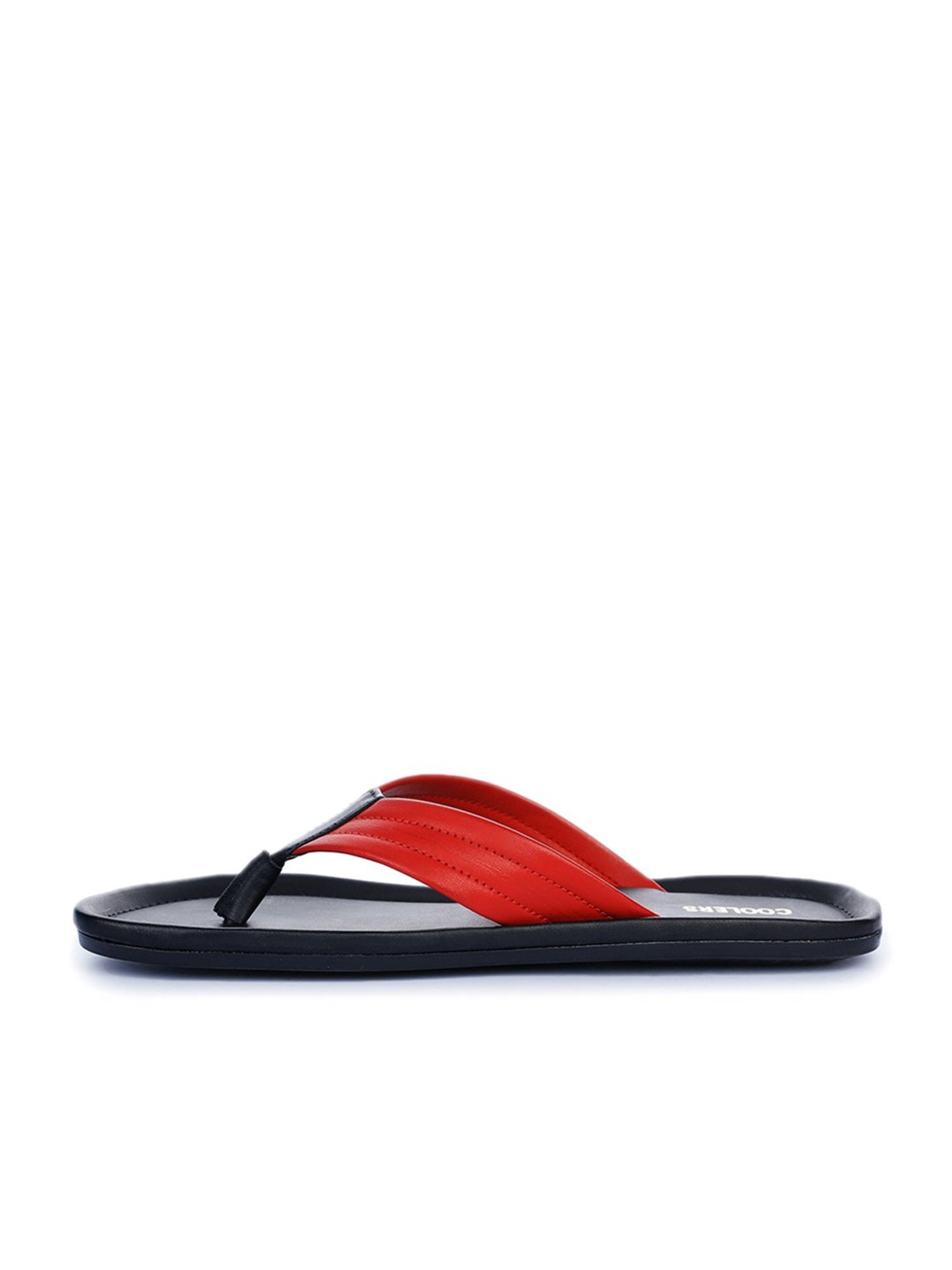 Coolers by Liberty Men's Red & Black Flip Flops