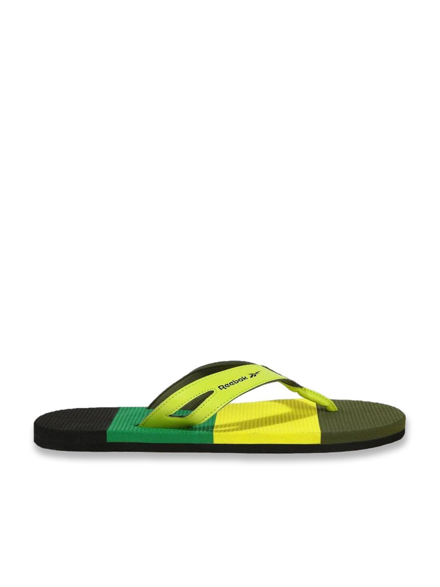 Reebok Men's New Jk Green Flip Flops