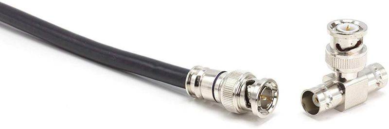 25 foot Red BJC High-flex 3G/6G HD SDI patch cable (Belden 1505F), BNC to BNC