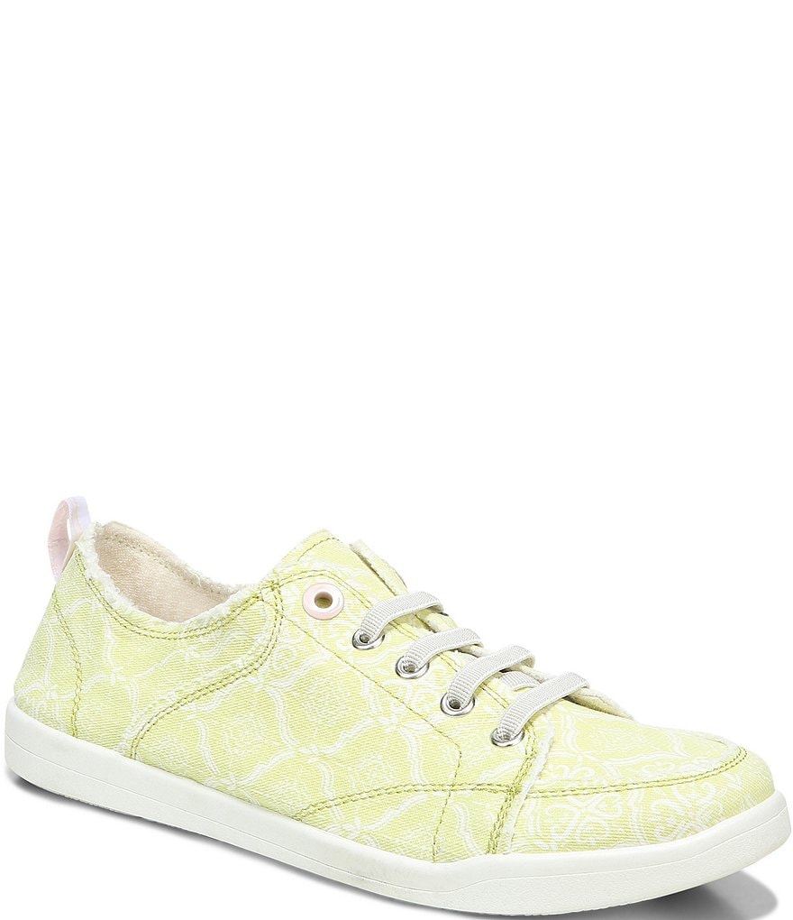 Vionic Pismo Mosaic Print Washable Lace-Up Sneakers