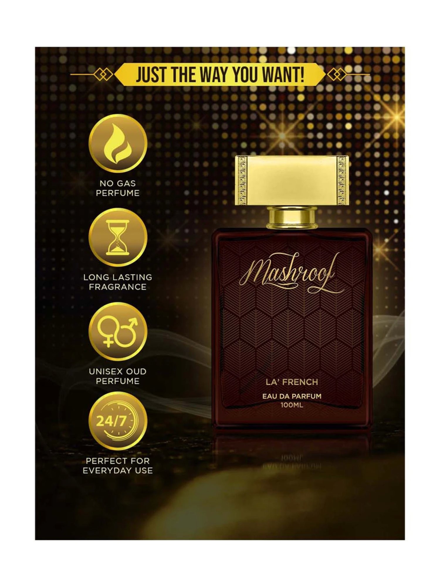 La French Mashroof Eau De Parfum - 100 ml