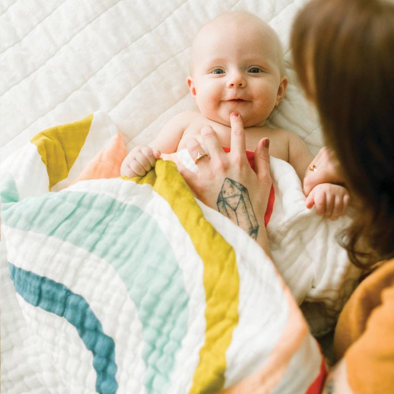 Clementine Kids Rainbow Quilt