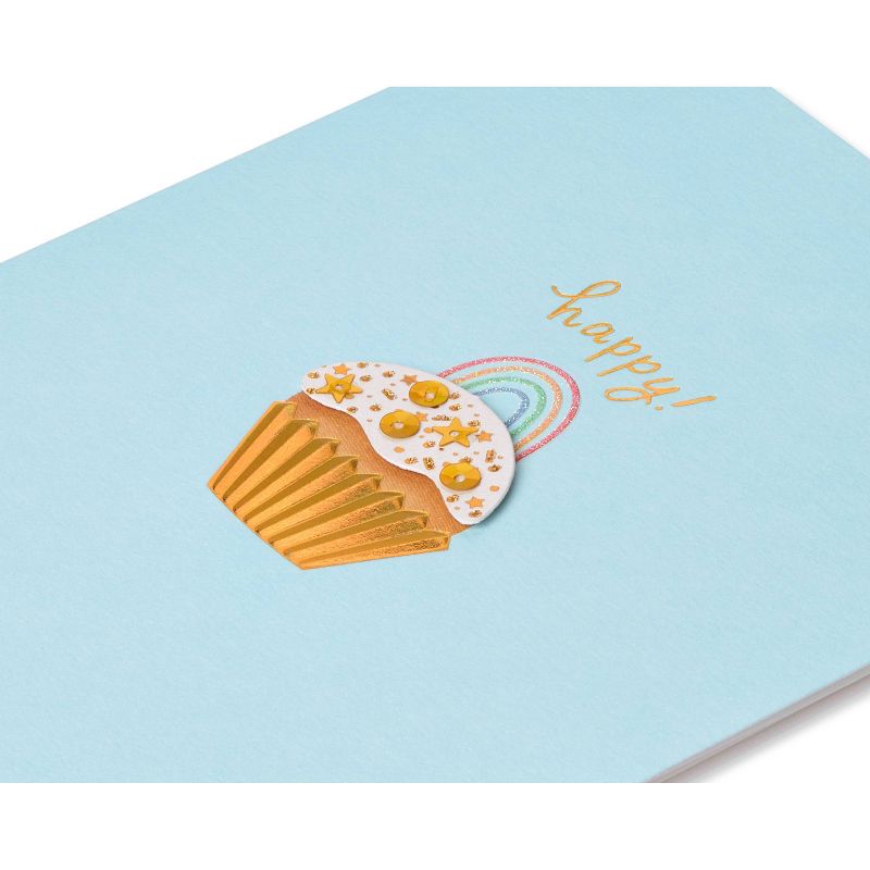 Rainbow Cupcake Card - PAPYRUS