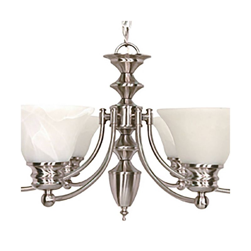 Ceiling Lights Chandelier Brushed Nickel - Aurora Lighting